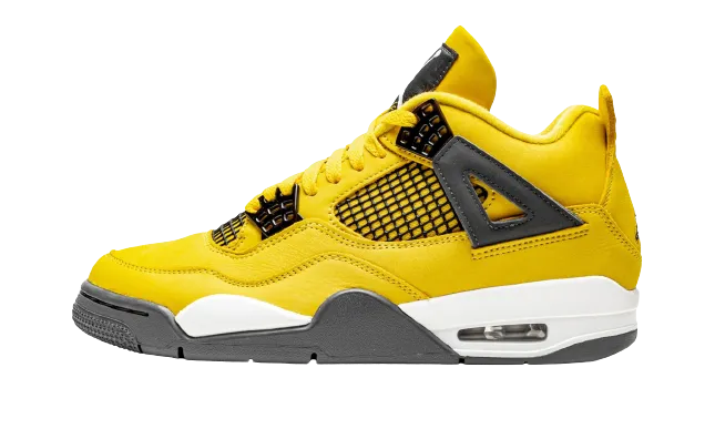 Jordan 4 Retro "Lightning 2021" Step Grip Classic Appeal