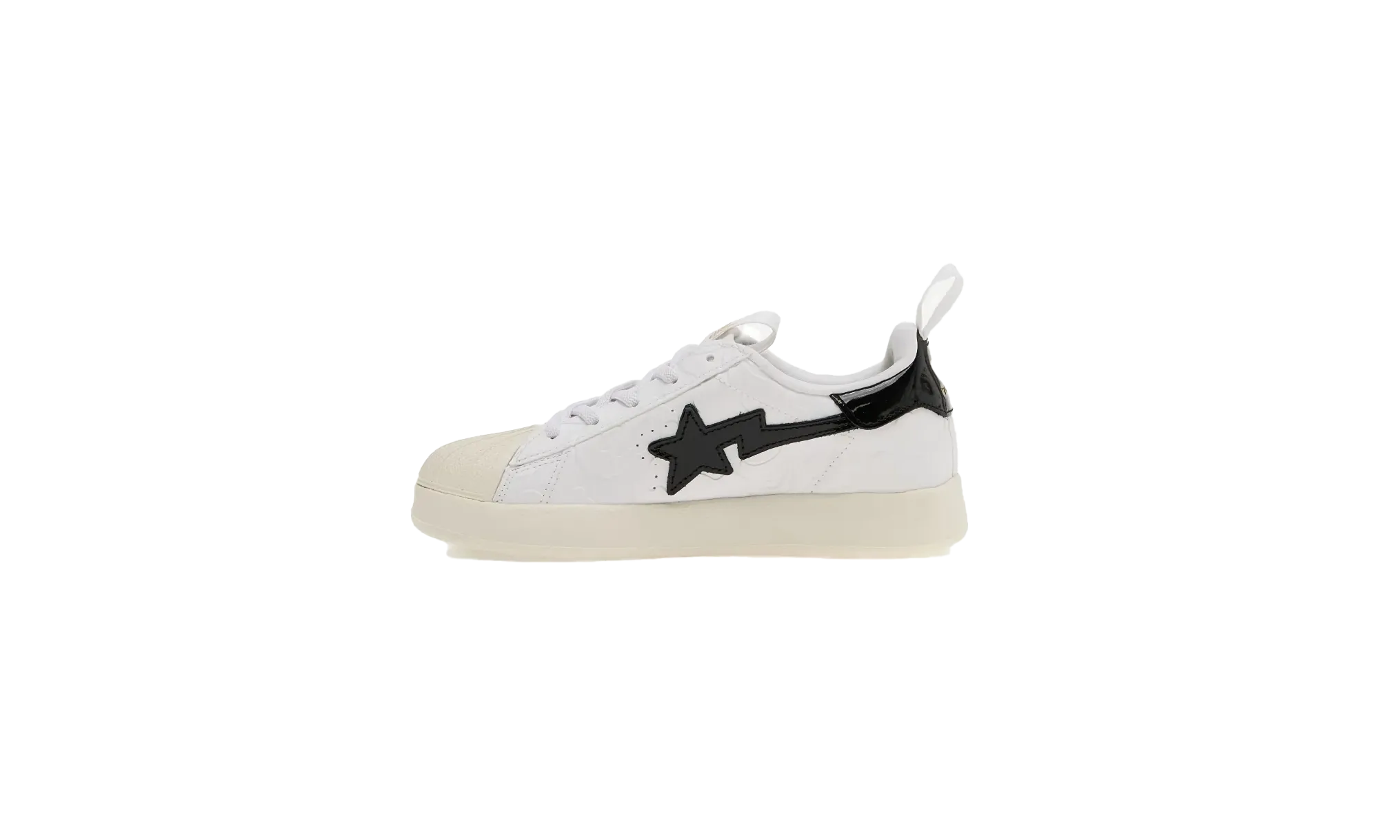 City Stride Superstar 360 PS "Bape - White Black"