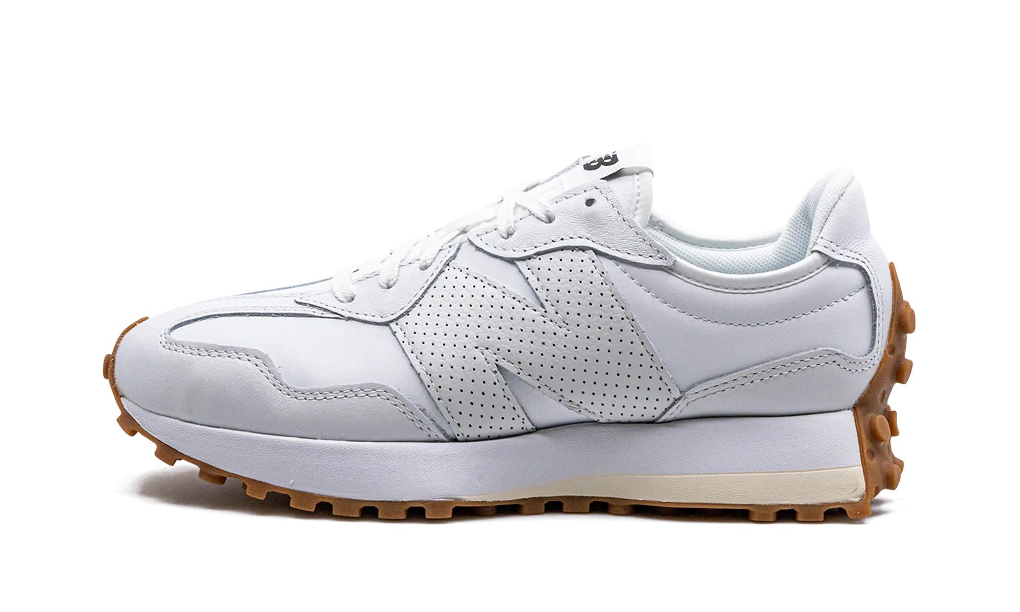 327 WMNS "Sea Salt / Black" Breathable Upper Long Lasting