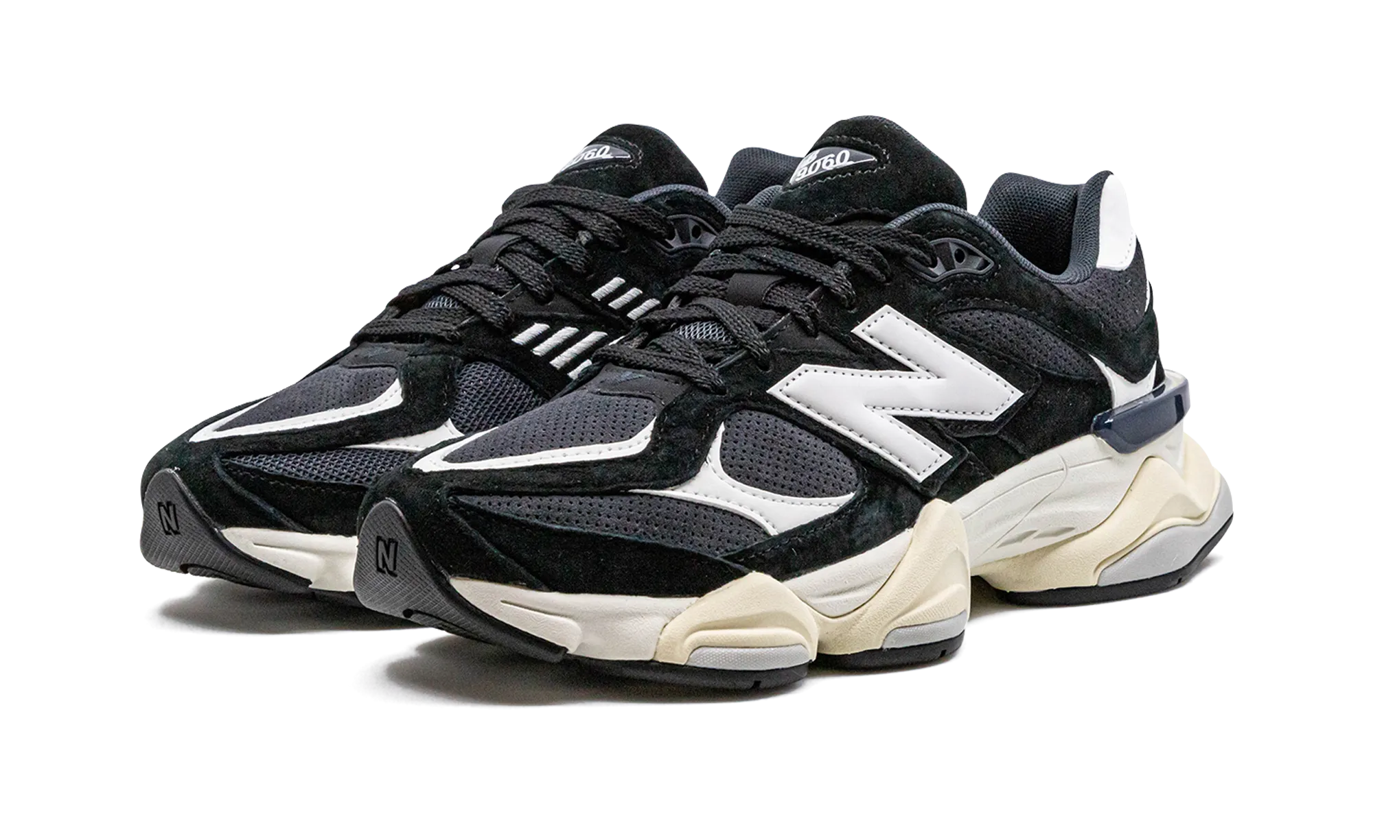 Lace Up 9060 "Black / White"