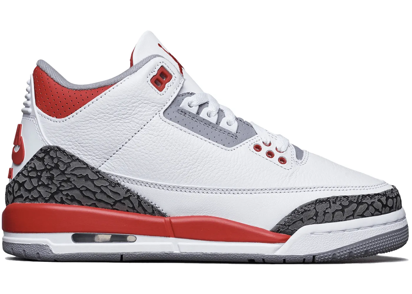 Simple Edge Jordan 3 Retro Fire Red (2022) (GS)