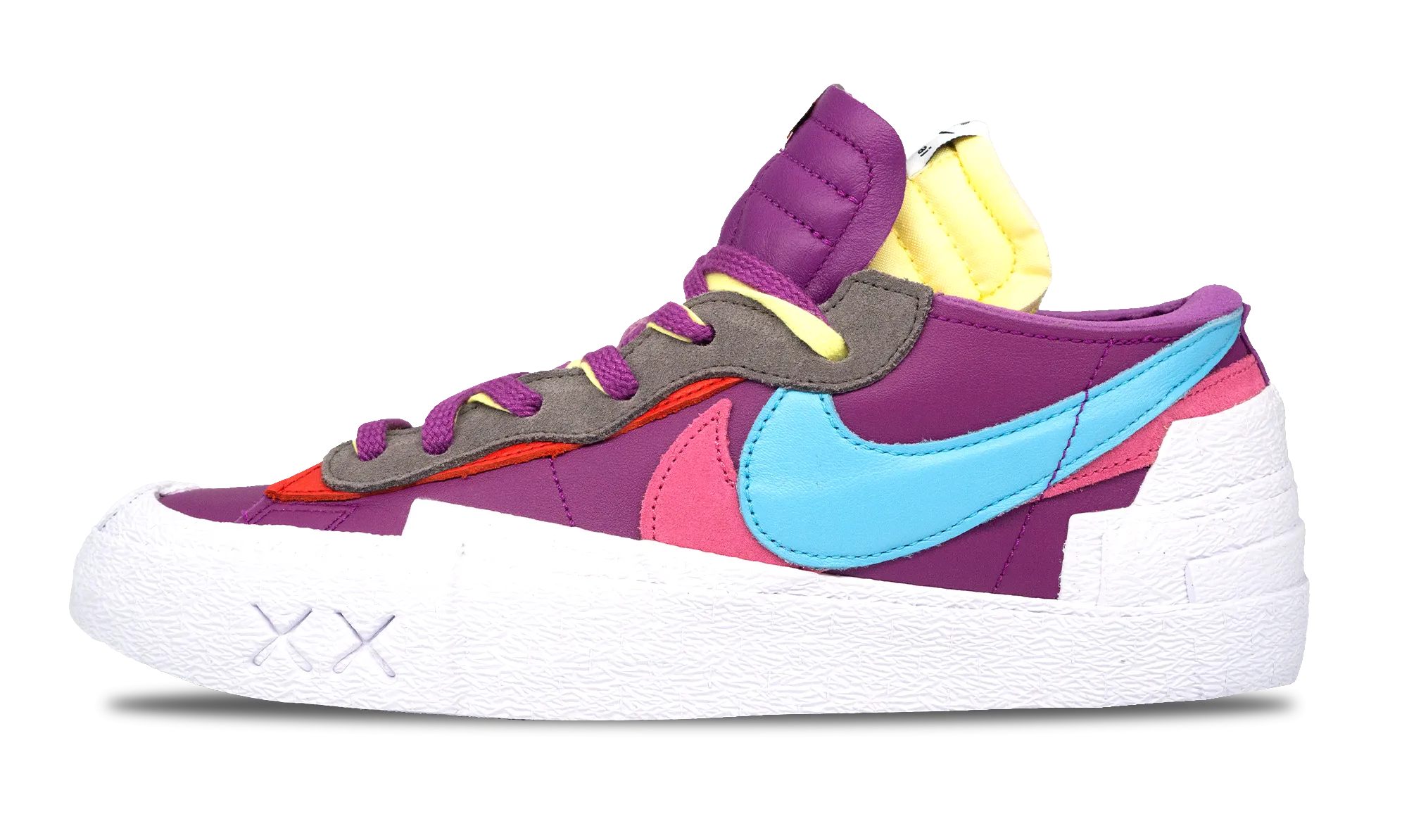 Nike Blazer Low x KAWS x Sacai Purple Dusk (DM7901-500) Size 3.5-12 Wear Ready Flexible Construction