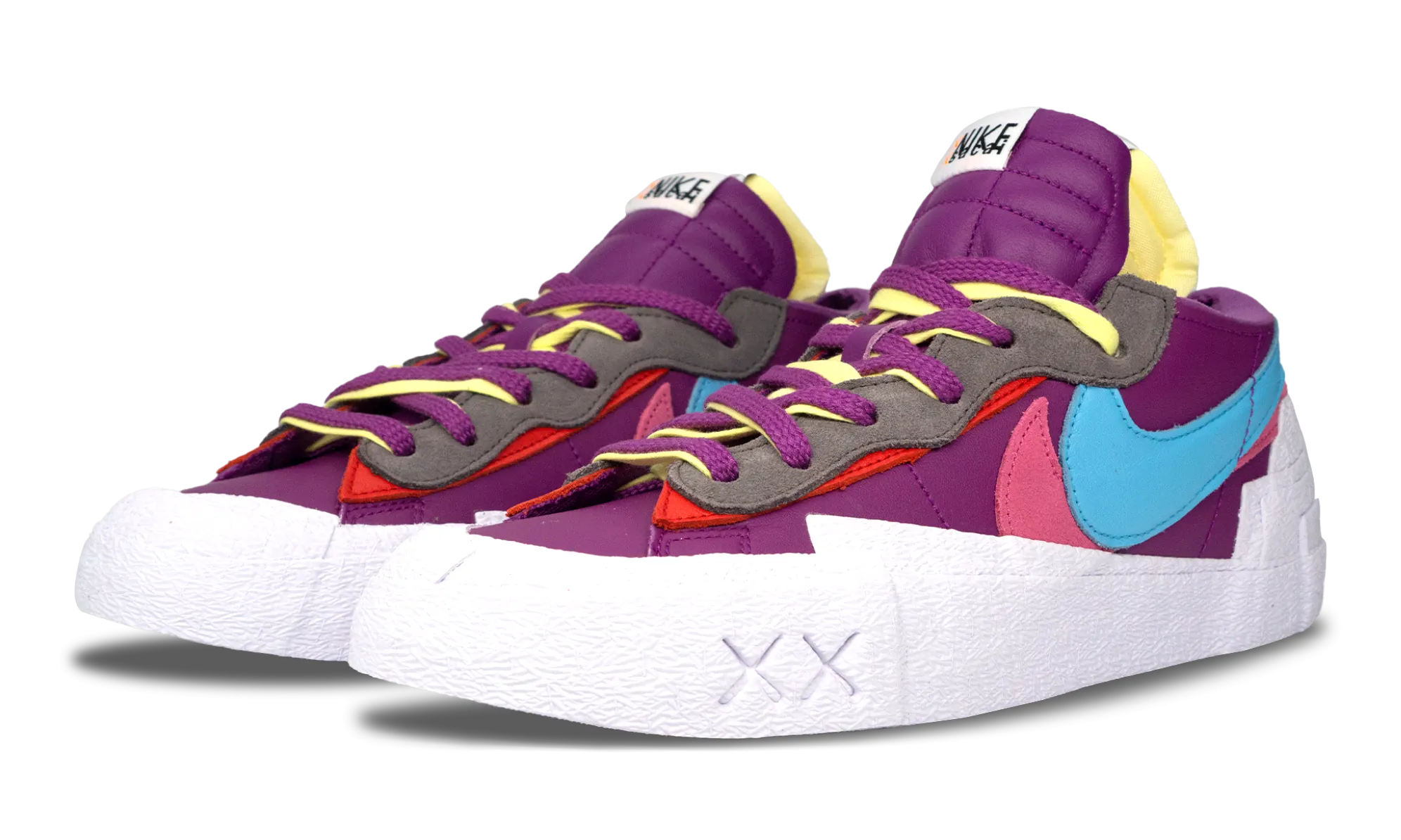 Nike Blazer Low x KAWS x Sacai Purple Dusk (DM7901-500) Size 3.5-12 Clean Aesthetic
