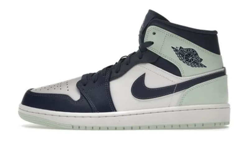 nike Jordan 1 Mid Blue Mint 2022 (554724-413) Men's Size 8-12 Urban Everyday