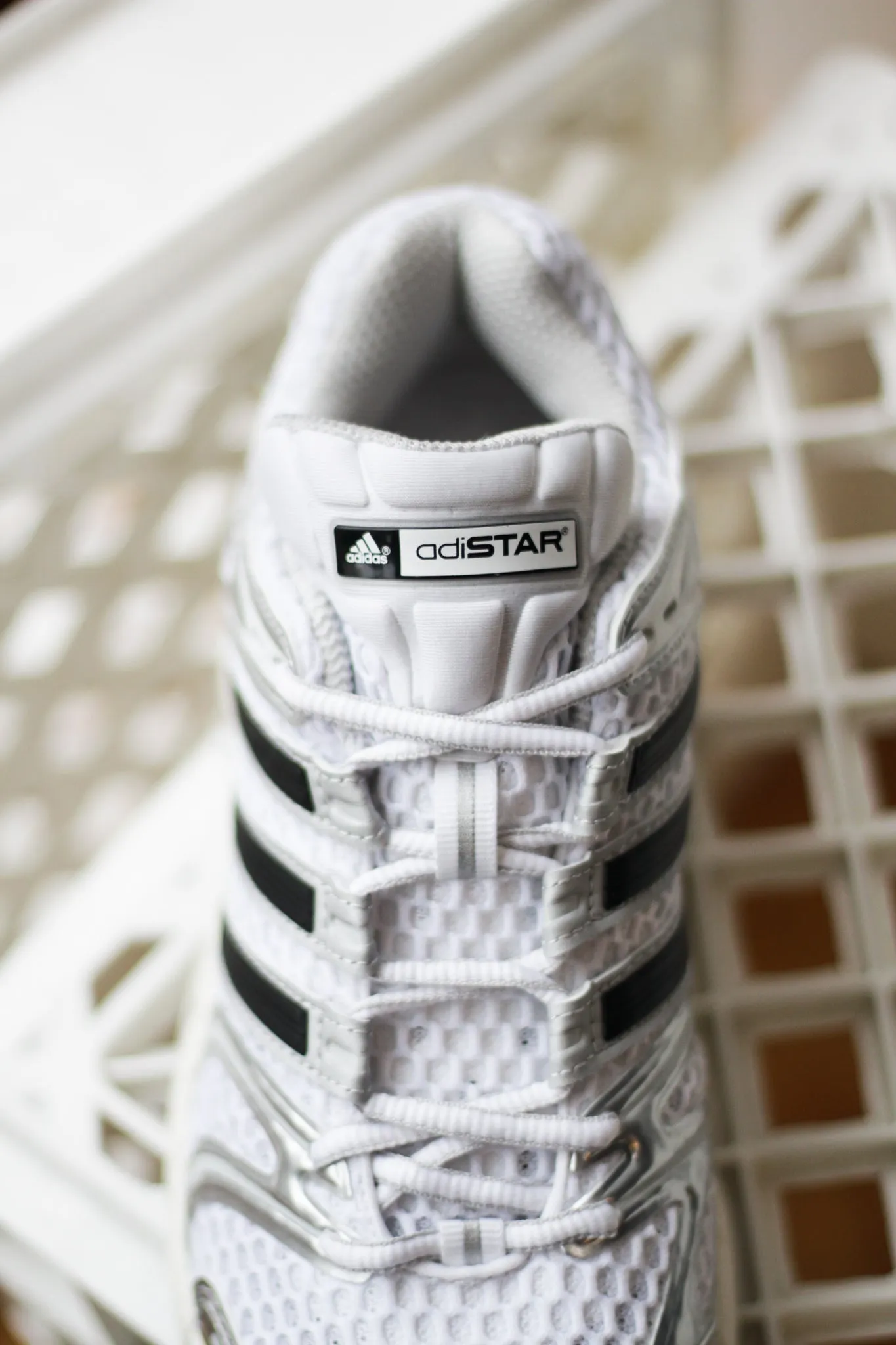 Flexibility Feature ADIDAS ADISTAR CONTROL 5 "METALLIC SILVER/GREY" Pond Walk Comfort Wedge
