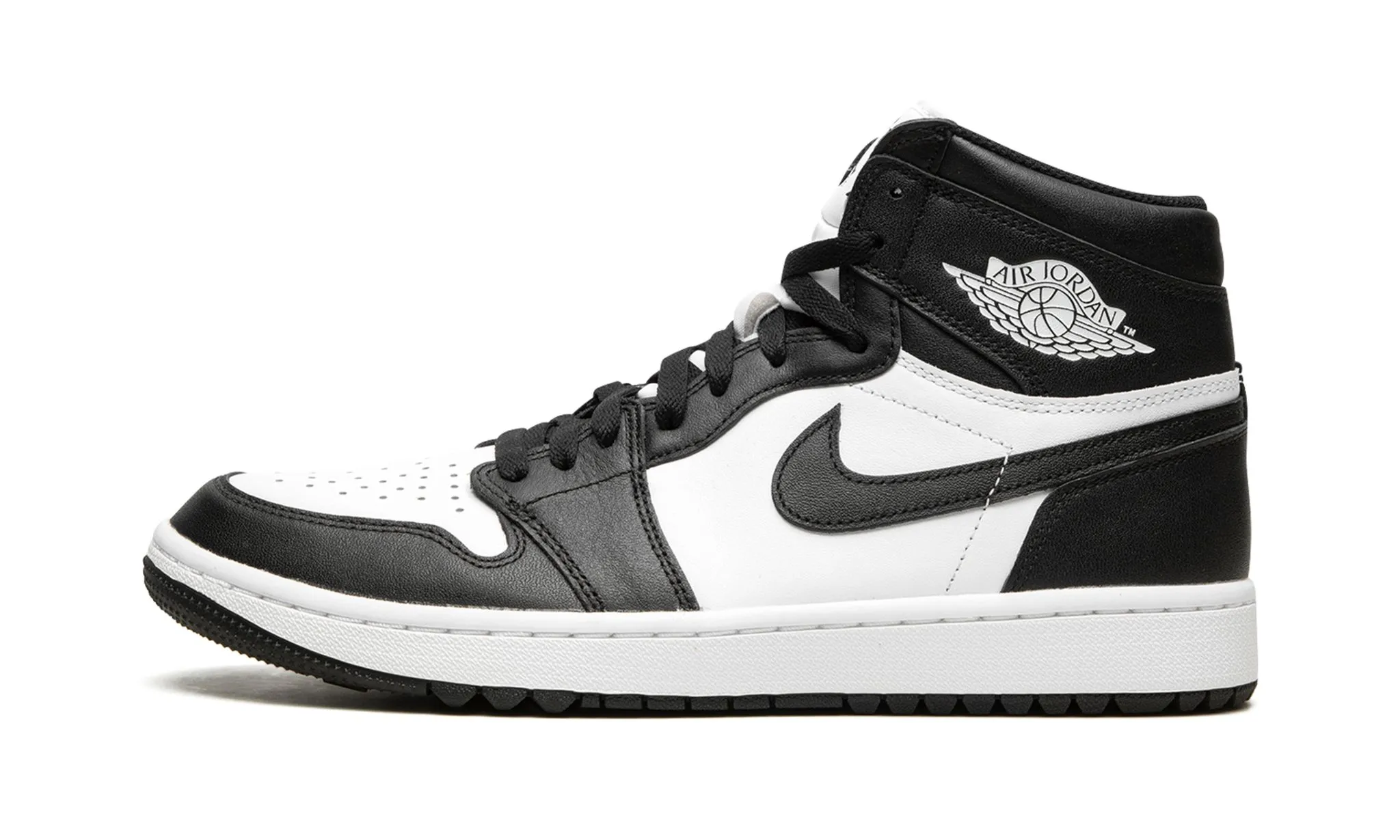 Premium cushioning Oasis Hike Air Jordan 1 High Golf Panda