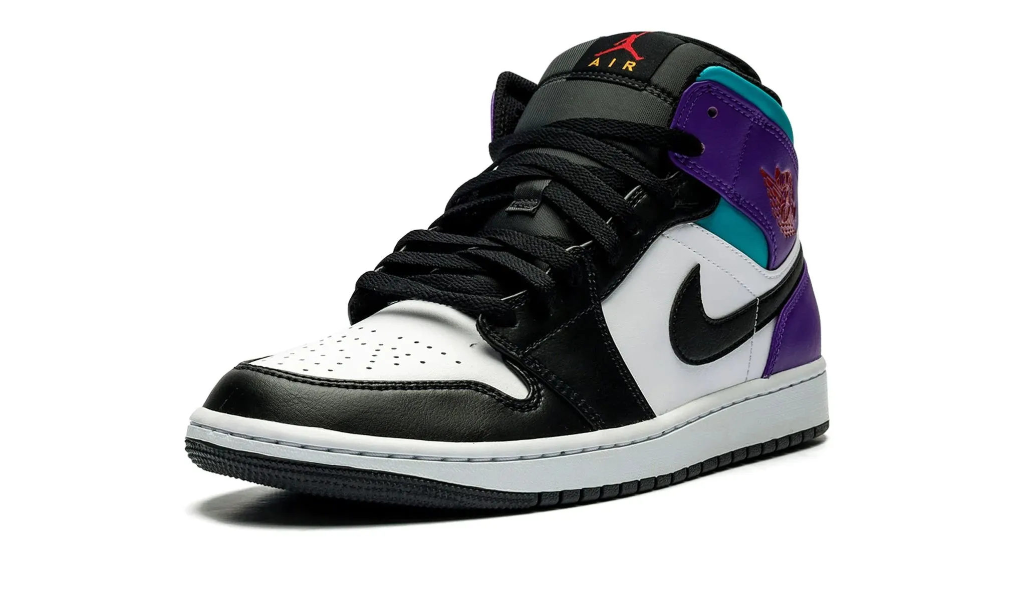 Air Jordan 1 Mid Aqua Jogging Ease