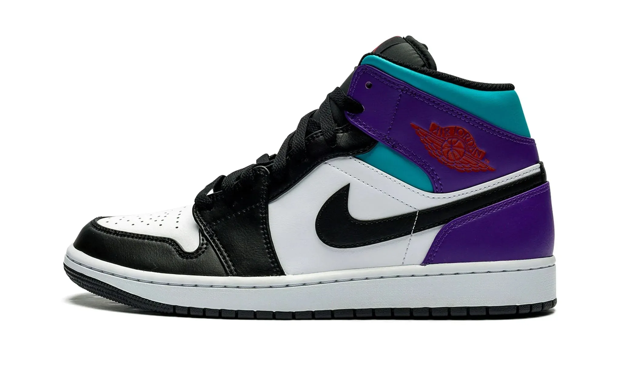Walk Scene Air Jordan 1 Mid Aqua