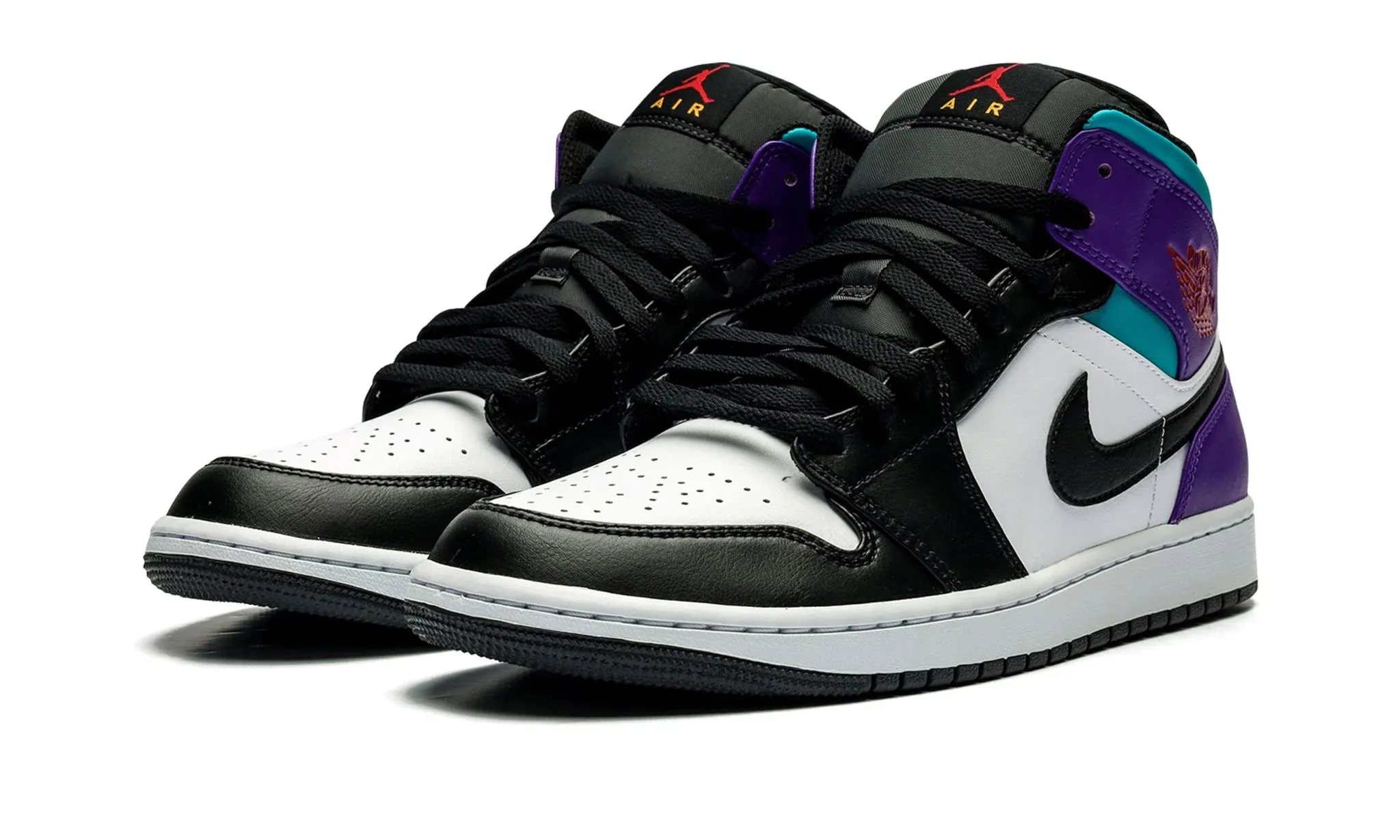 Air Jordan 1 Mid Aqua Hybrid Fit Chill Moves