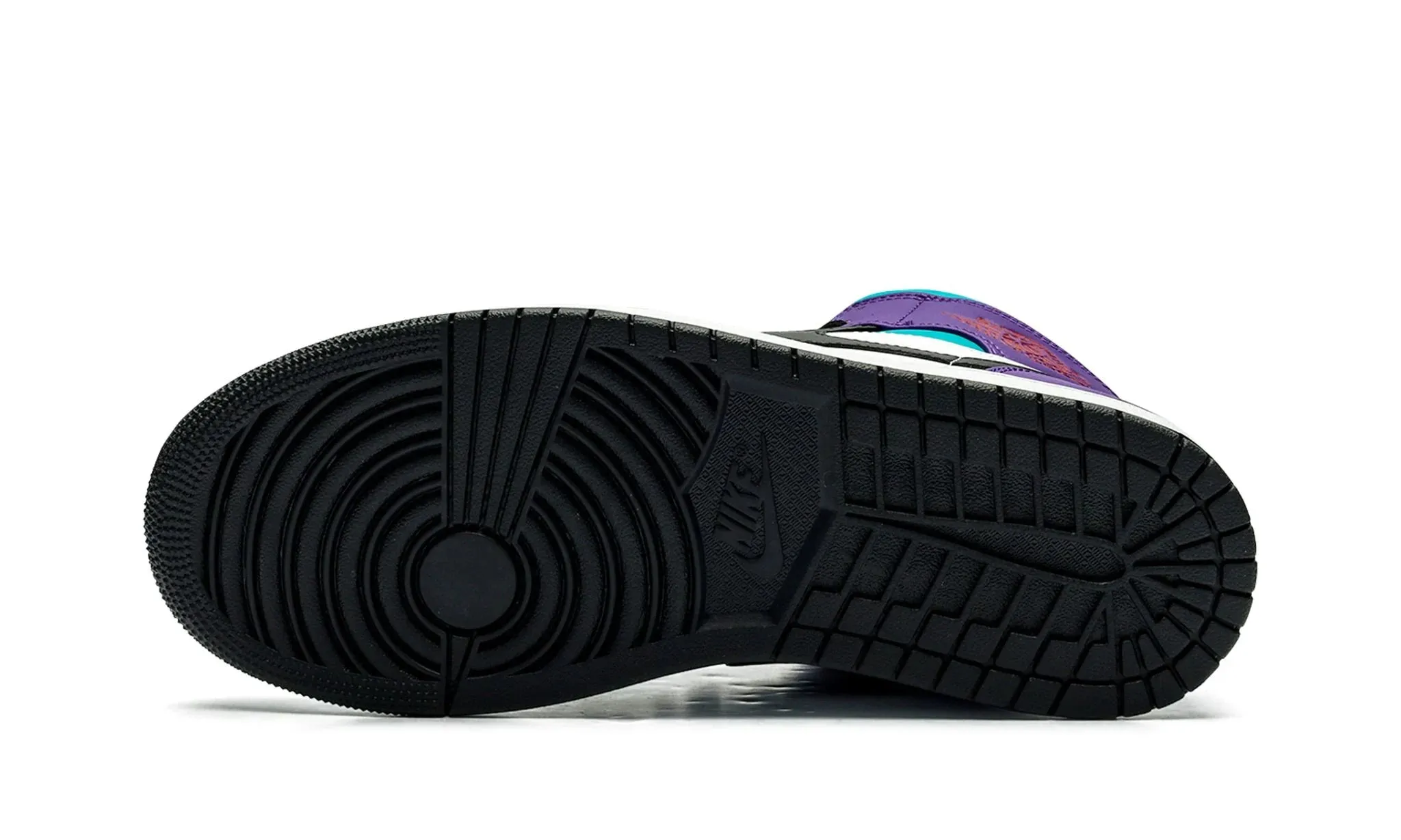 Child Run Air Jordan 1 Mid Aqua