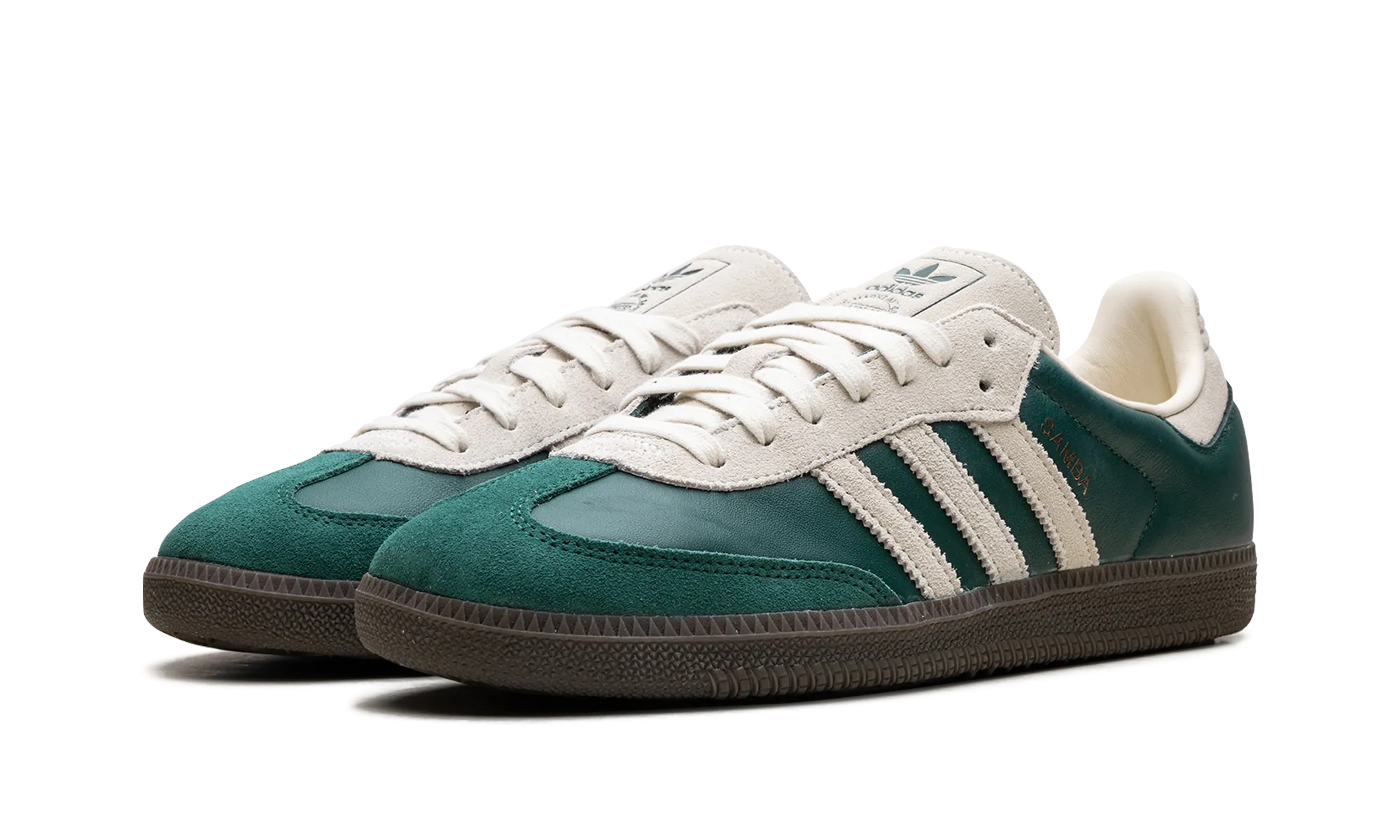Wide Step Samba OG "Collegiate Green Cream White"