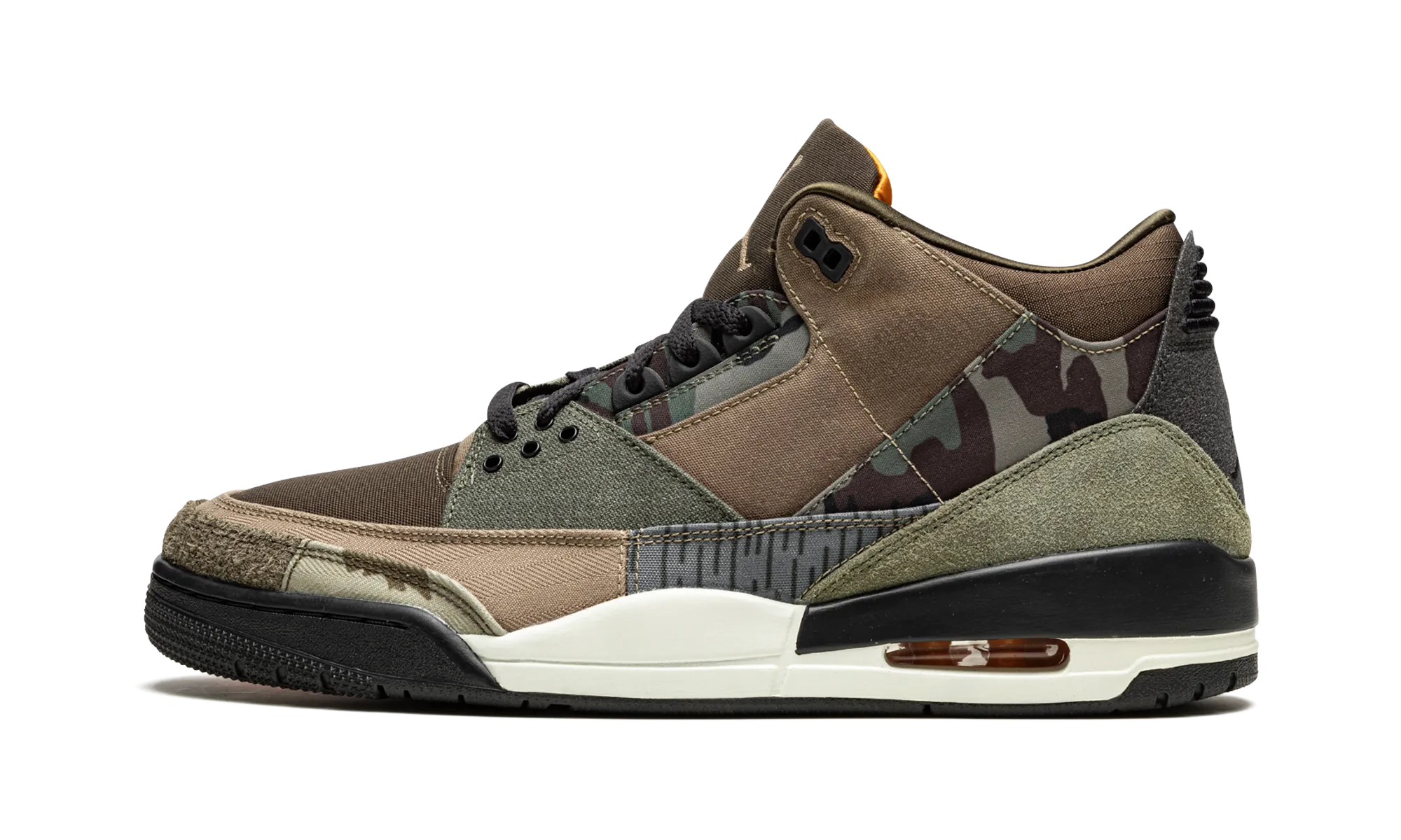 Air Jordan 3 "Patchwork Camo" Soft Base Anti Fatigue