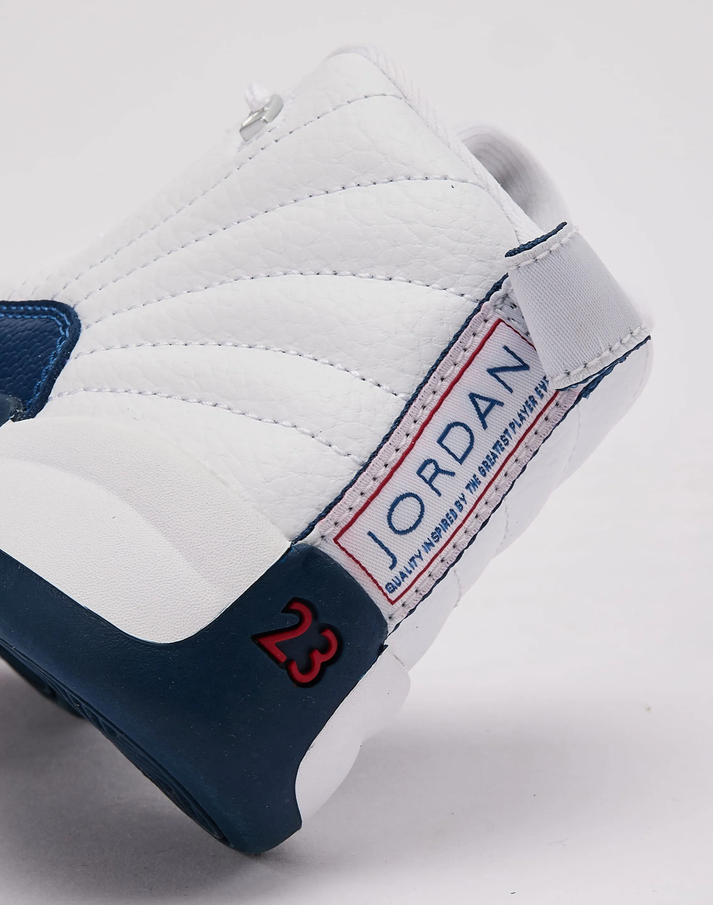 Photo Glam Jordan Air Jordan 12 Retro 'French Blue and White' Pre-School