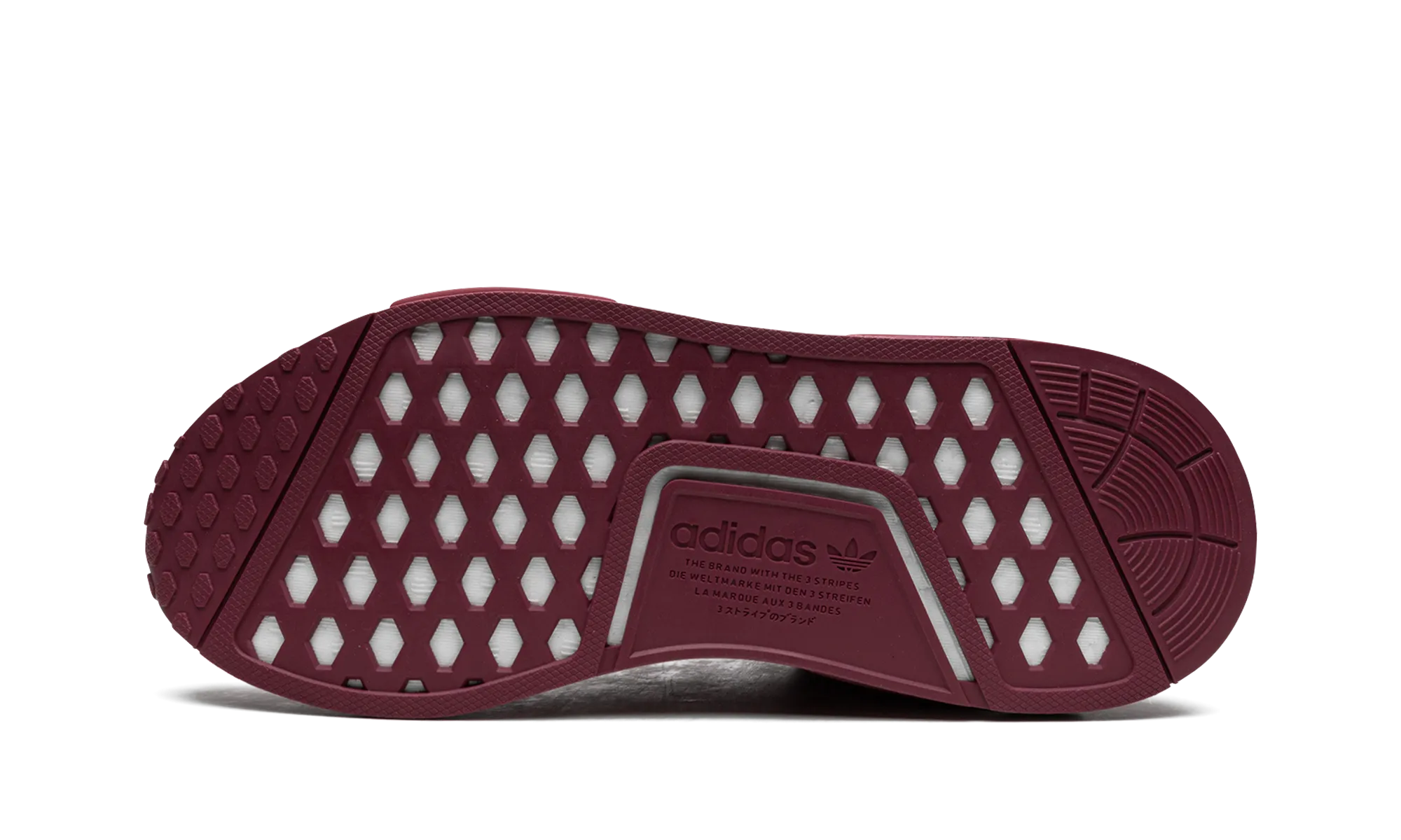 Understated Style NMD R1 MNS WMNS "Maroon"