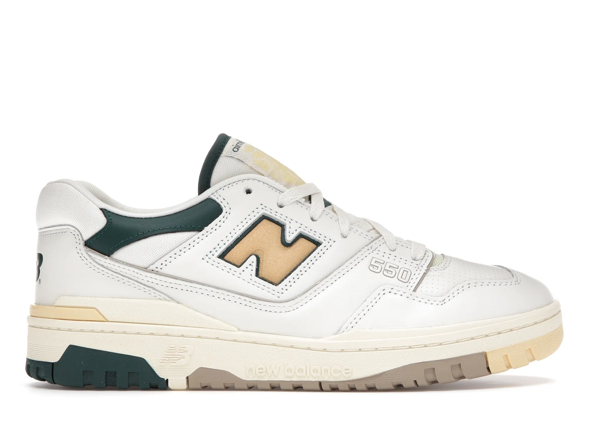 New Balance 550 Aime Leon Dore Natural Green Winter Chill