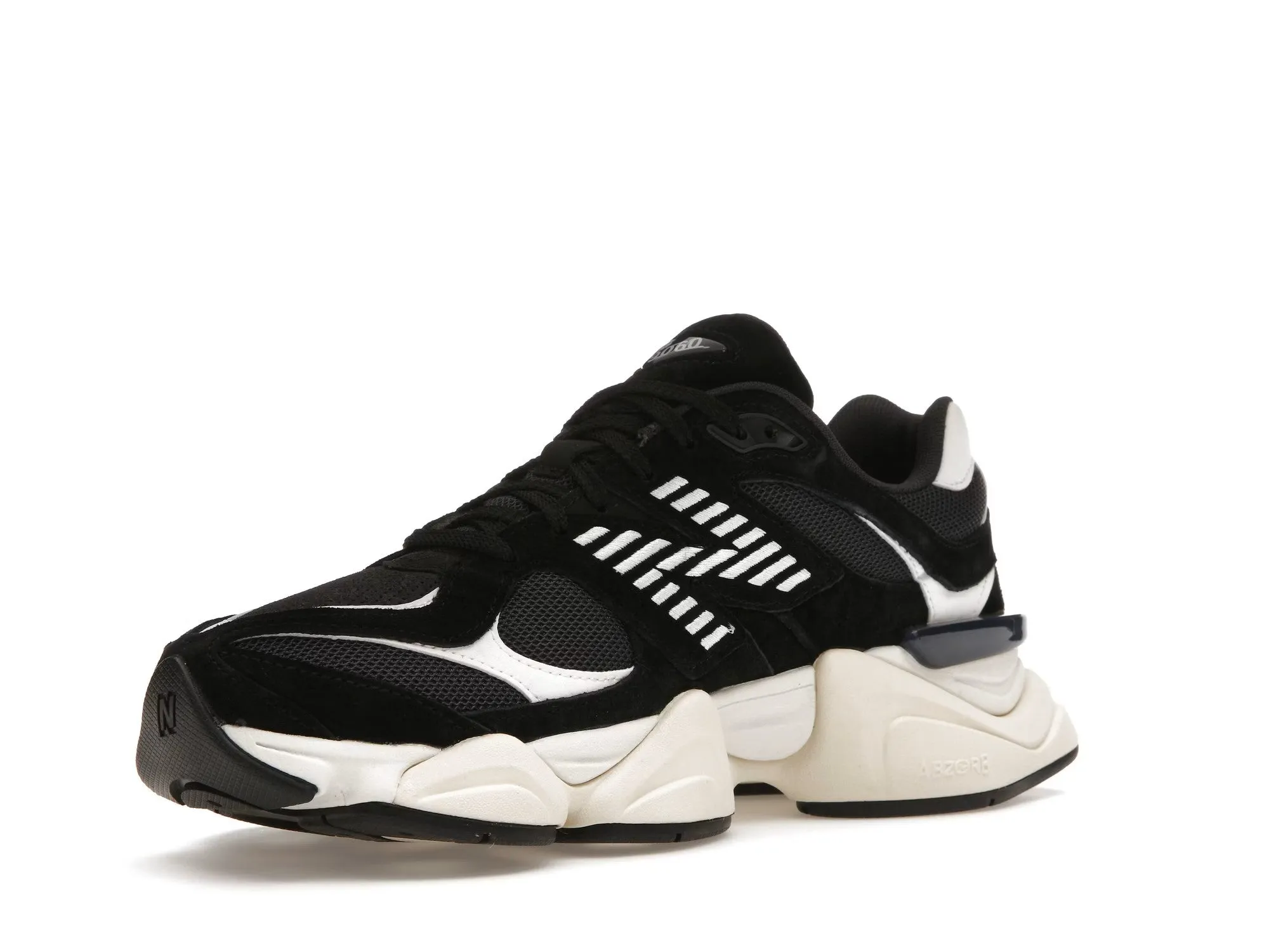 New Balance 9060 Black White Synthetic