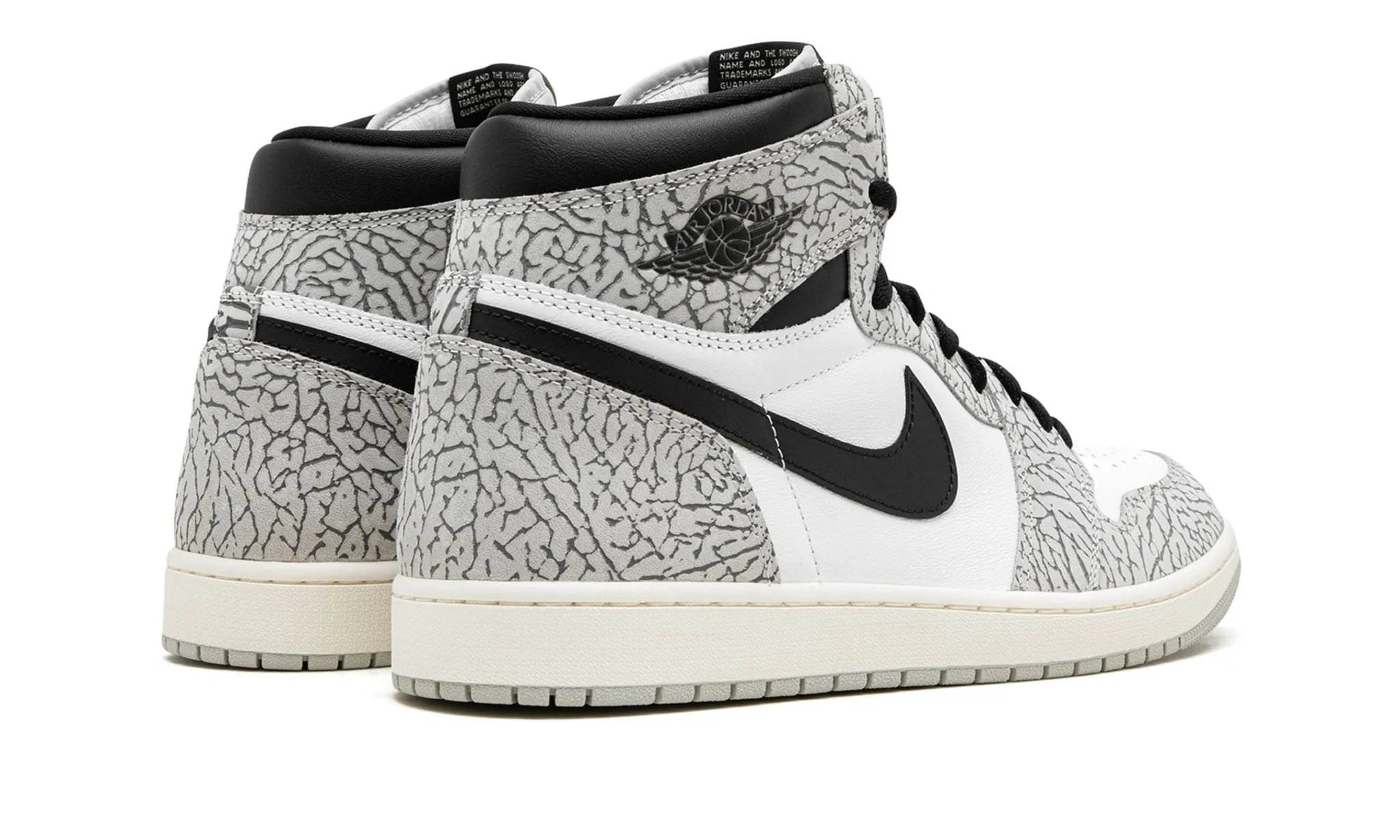 Air Jordan 1 Retro High White Cement Festival Ready