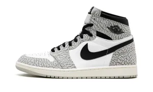 Moisture control Kick Back Air Jordan 1 Retro High White Cement