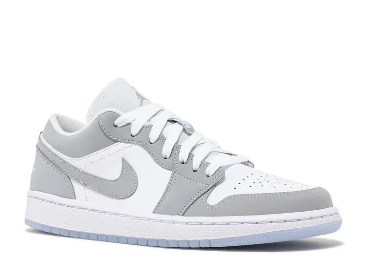 Air Jordan 1 Low Wolf Grey Brand Pop weekend use