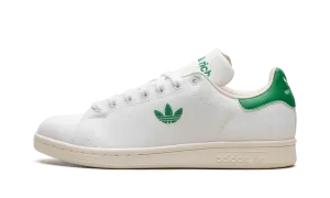 Stan Smith "SPORTY & RICH - White / Green" Clean Finish Round Toe