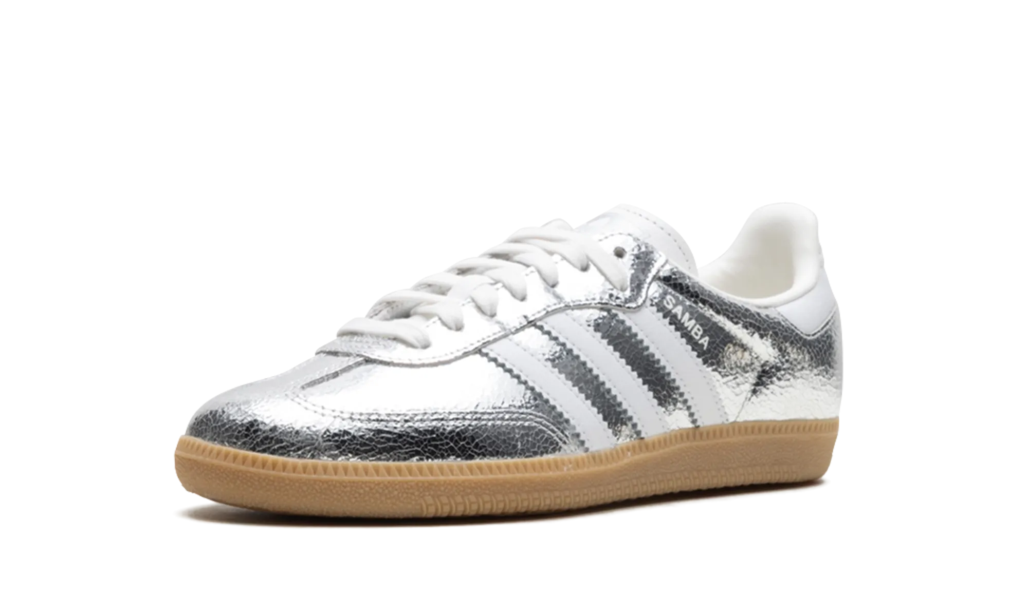 Soft Movement Samba OG WMNS "Silver Metallic Cracked Leather"