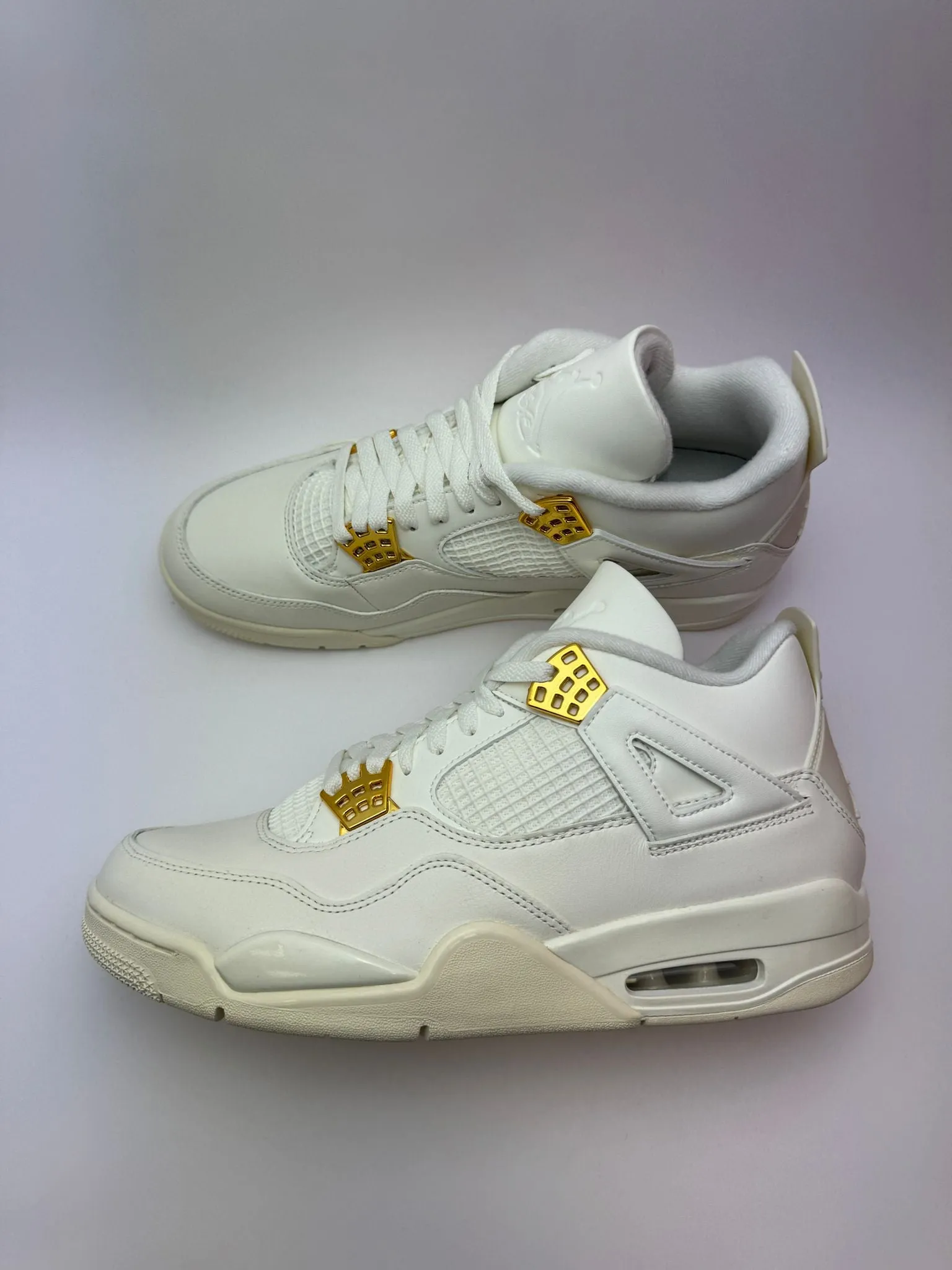 Pure Flex Jordan 4 Retro "Metallic Gold"