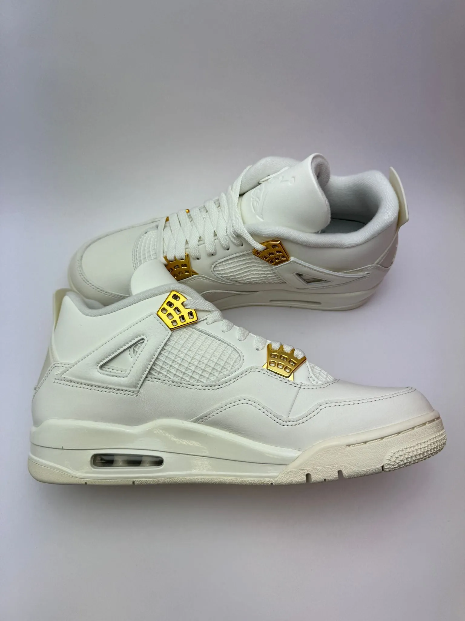Jordan 4 Retro "Metallic Gold" Comfort Blend Simple Flow