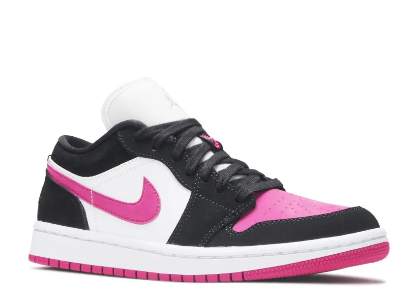 Air Jordan 1 Low Black Cactus Flower Mules style