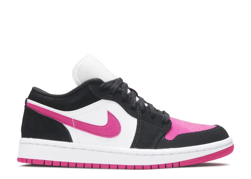Anytime Wear Summer Wear Air Jordan 1 Low Black Cactus Flower
