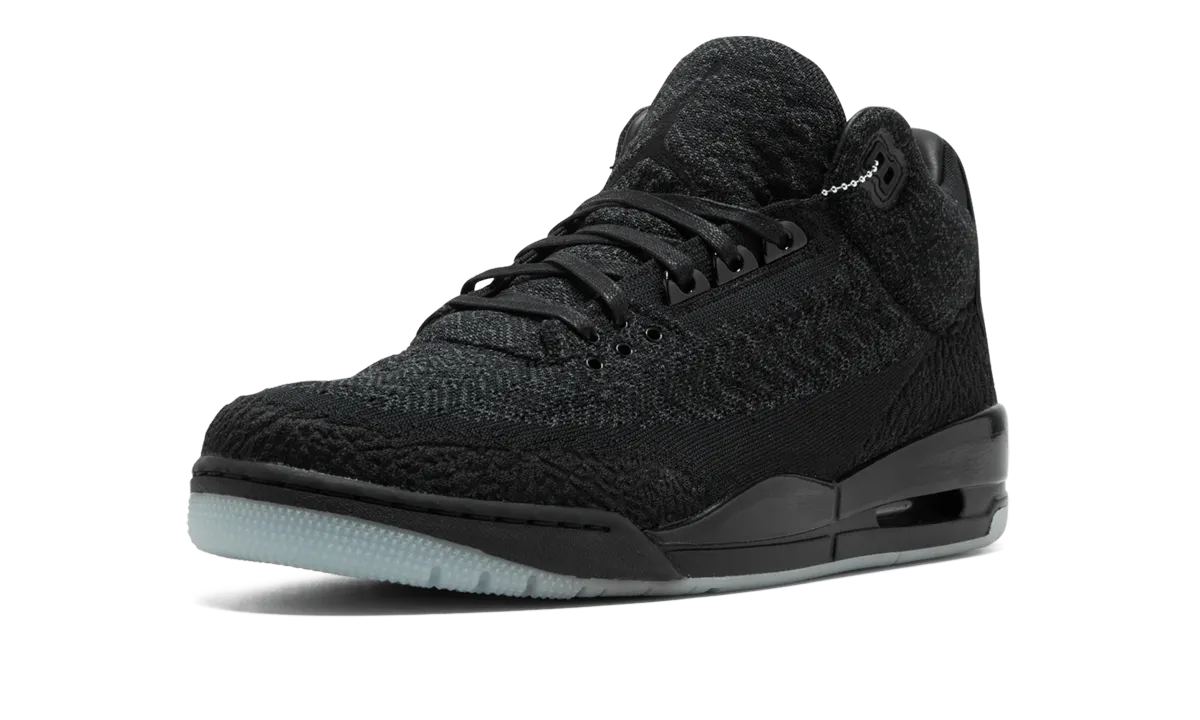 Wave Run Air Jordan 3 Retro Flyknit "Black Cat"