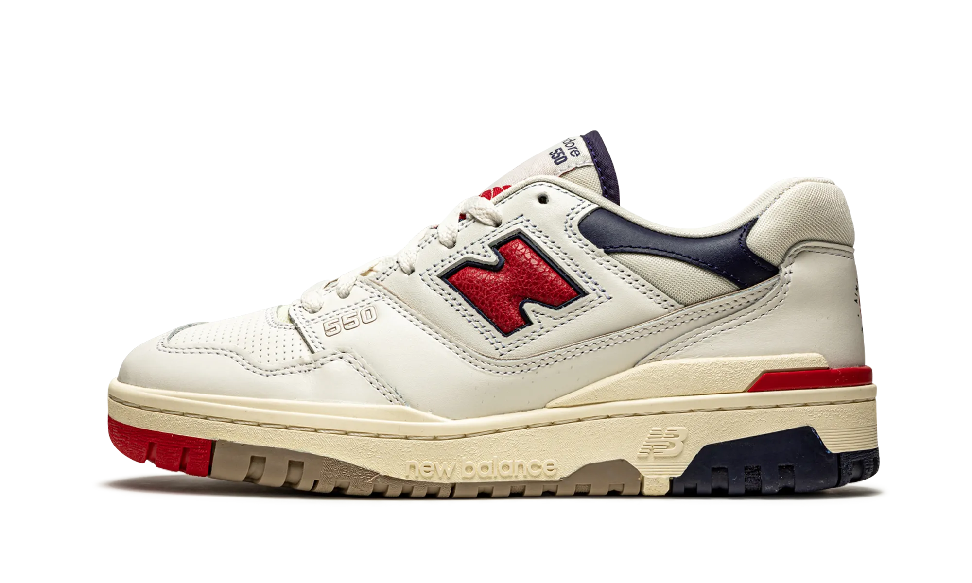550 "Aime Leon Dore - White Navy Red" Calm Move Guide Hike