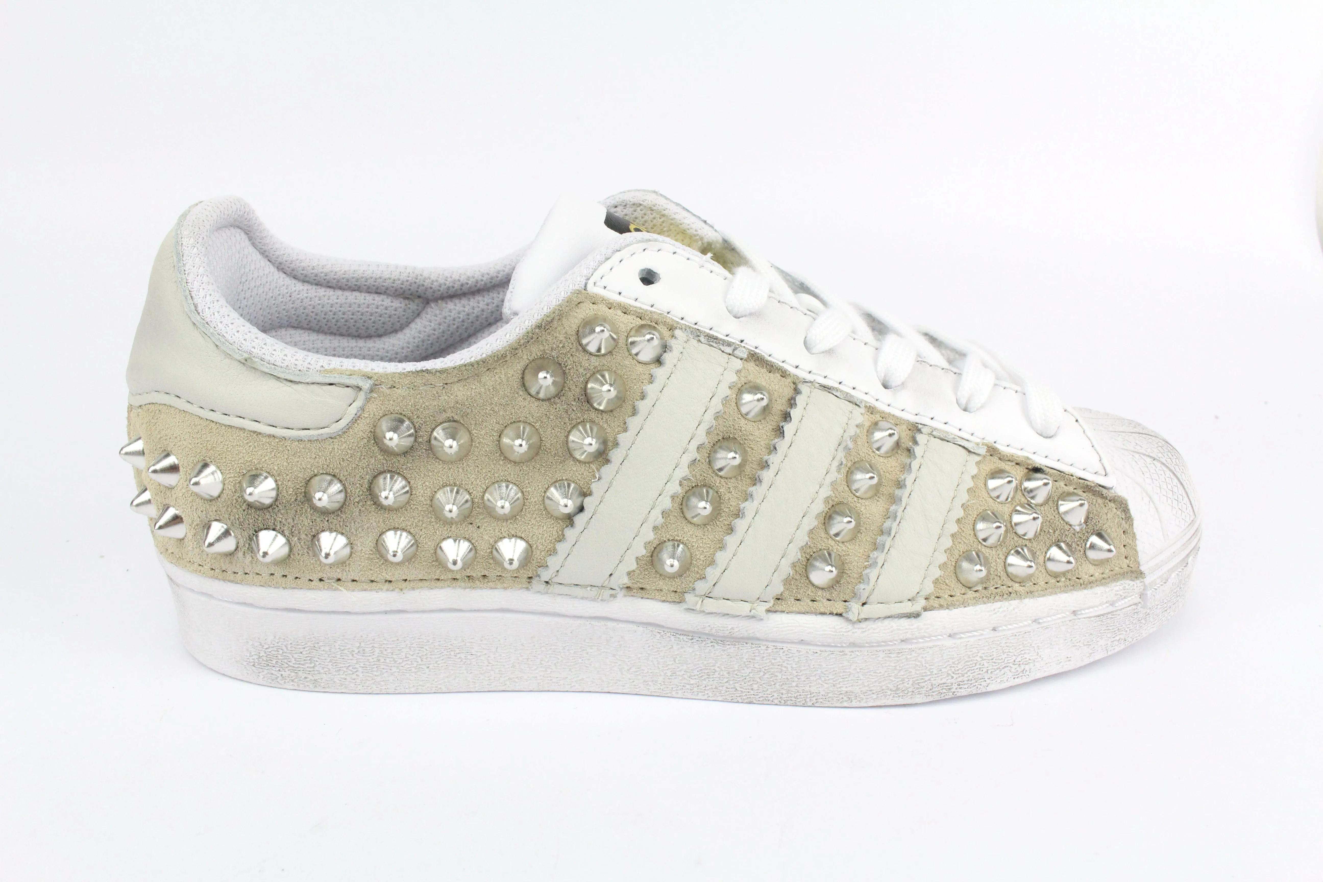 Mobility Boost Adidas Superstar Total Camoscio & Borchie
