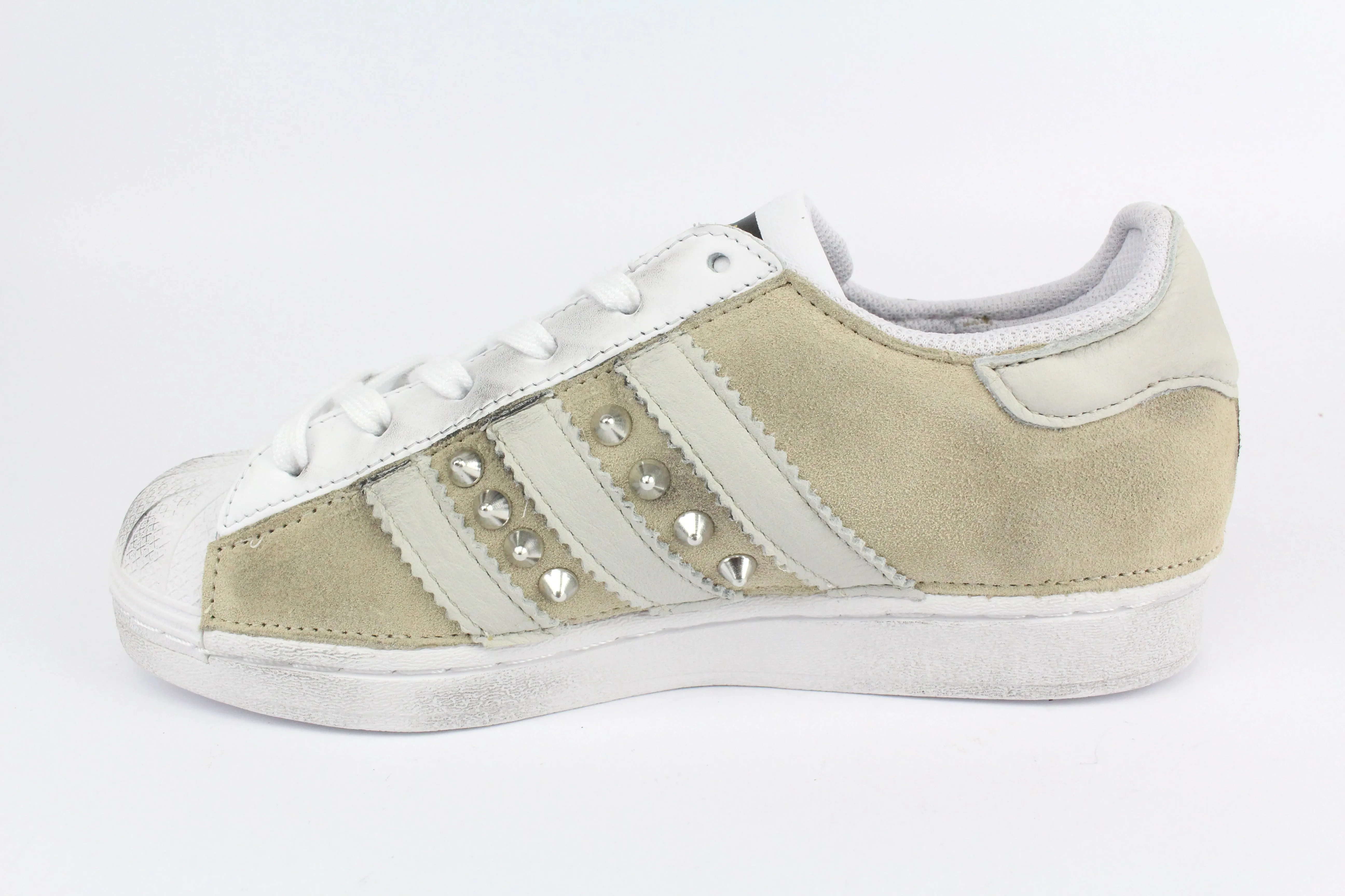 Ice Hike Chill Day Adidas Superstar Total Camoscio & Borchie