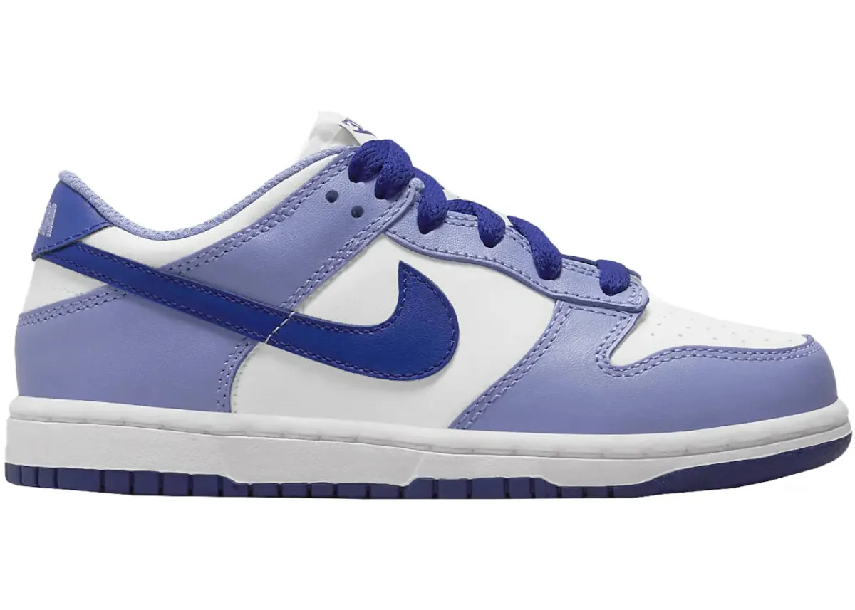Nike Dunk Low Blueberry (PS) Sleek Form
