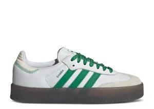 Adidas Sambae Cloud White Green Bright Jog Flexible Design