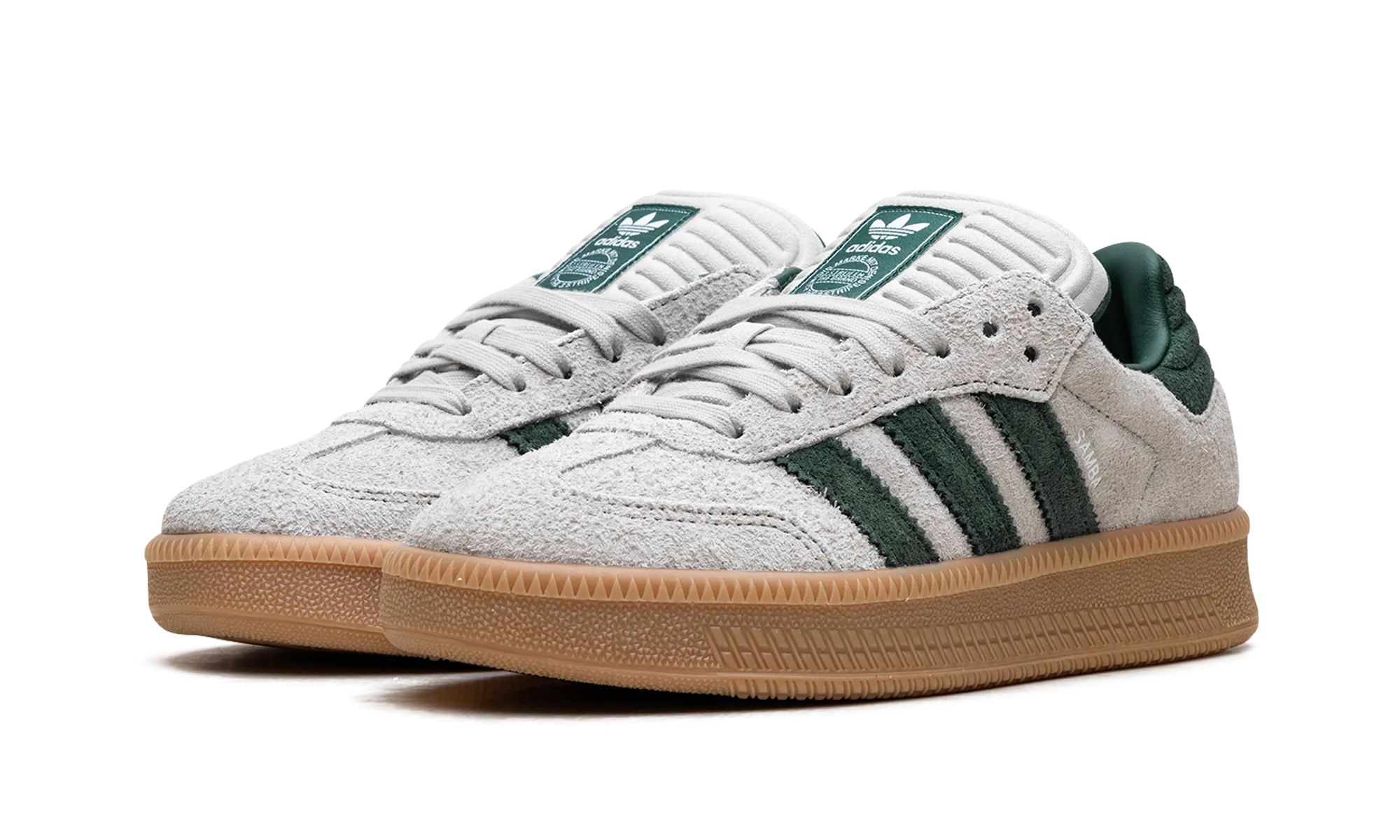 Stretch fit Samba XLG "Putty Grey Collegiate Green"