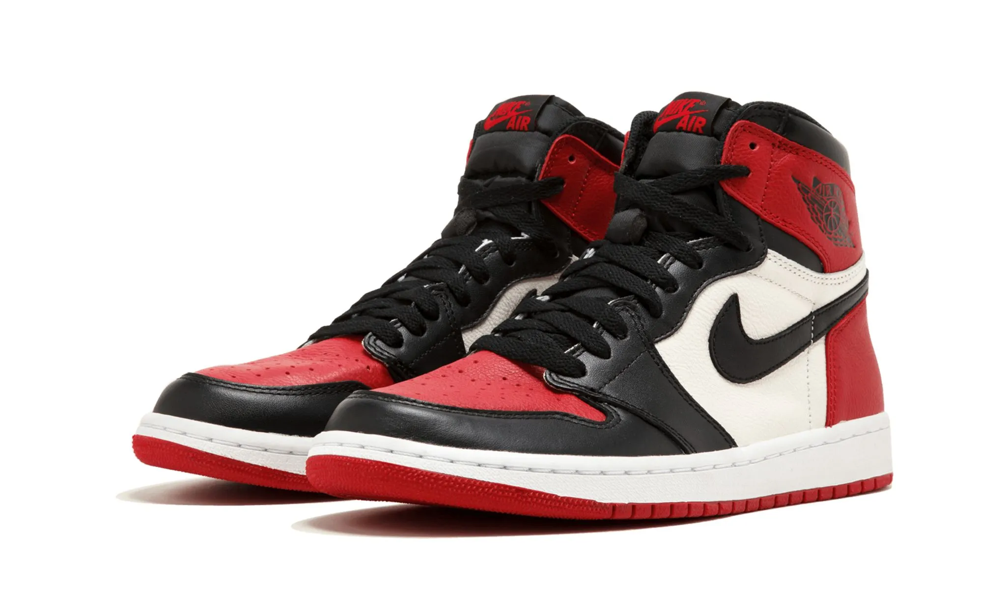 Air Jordan 1 Retro High OG Bred Toe Padded collar