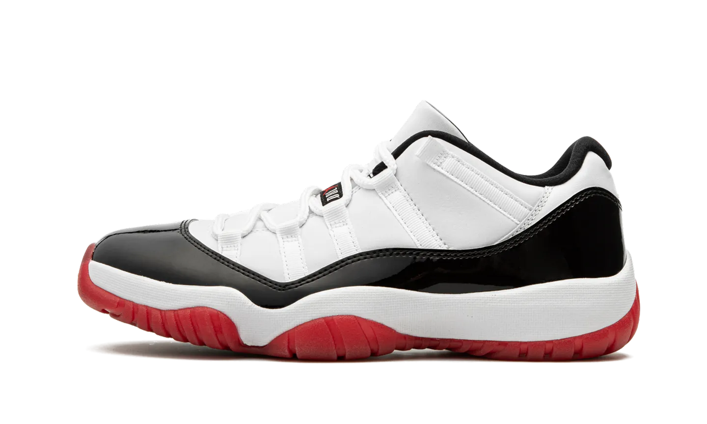 Velcro Strap Jordan 11 Retro Low "Concord Bred"