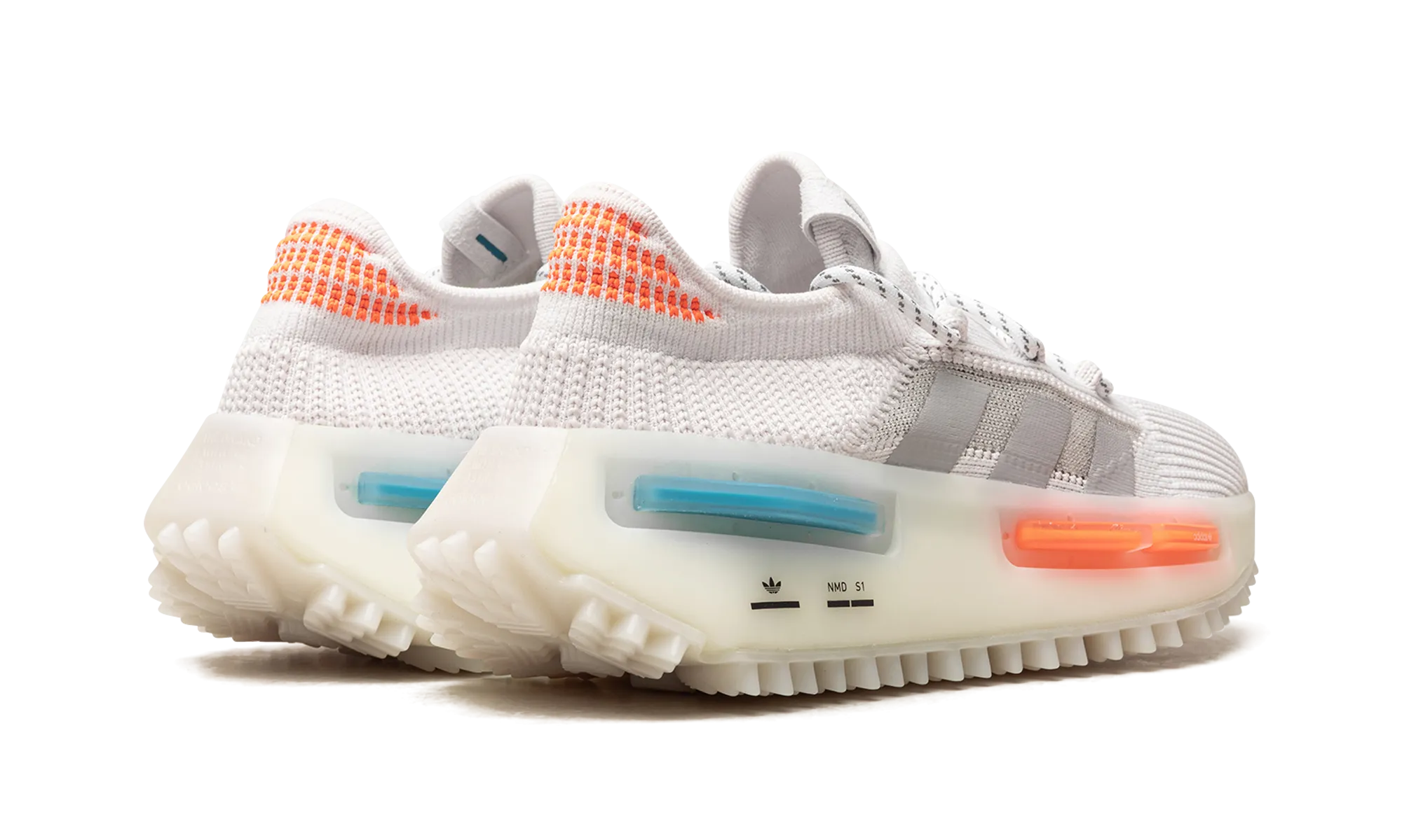 Heel Support NMD S1 "Footwear White Blue Orange"
