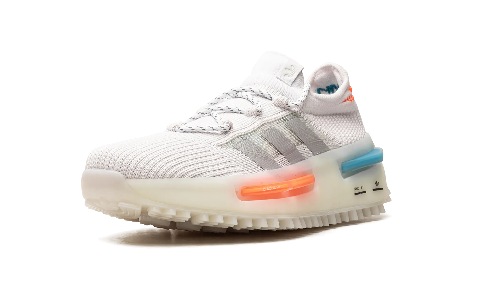 Walking Essential Fall Wardrobe NMD S1 "Footwear White Blue Orange"