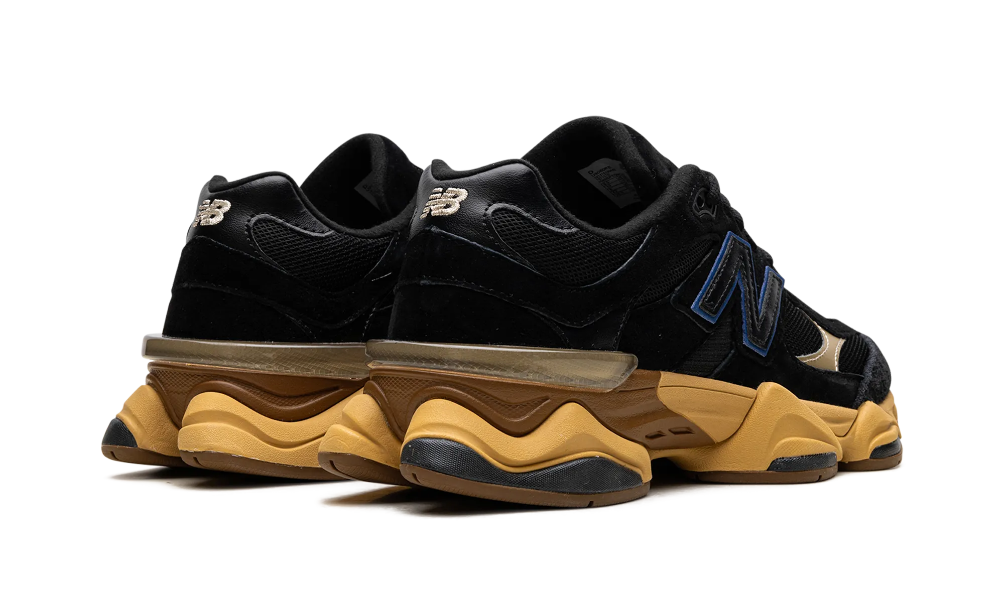 9060 "Black Royal Gum" Abrasion resistant Weekend Casual
