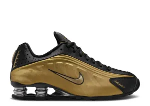 Determination Nike Shox R4 Black Metallic Gold