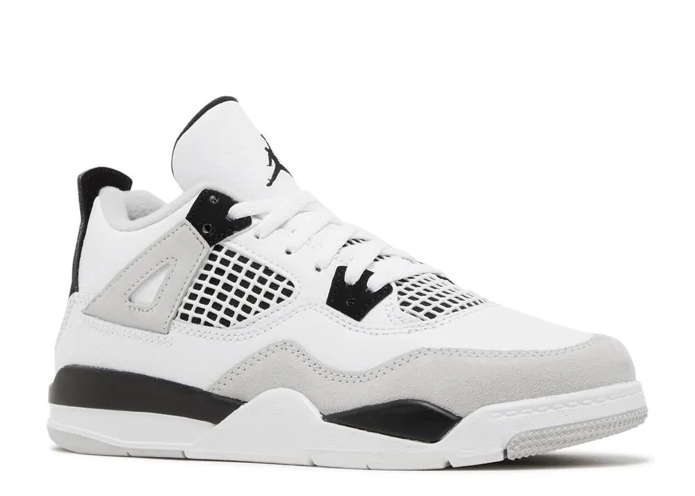 Pointed Toe Air Jordan 4 Military Black (PS)