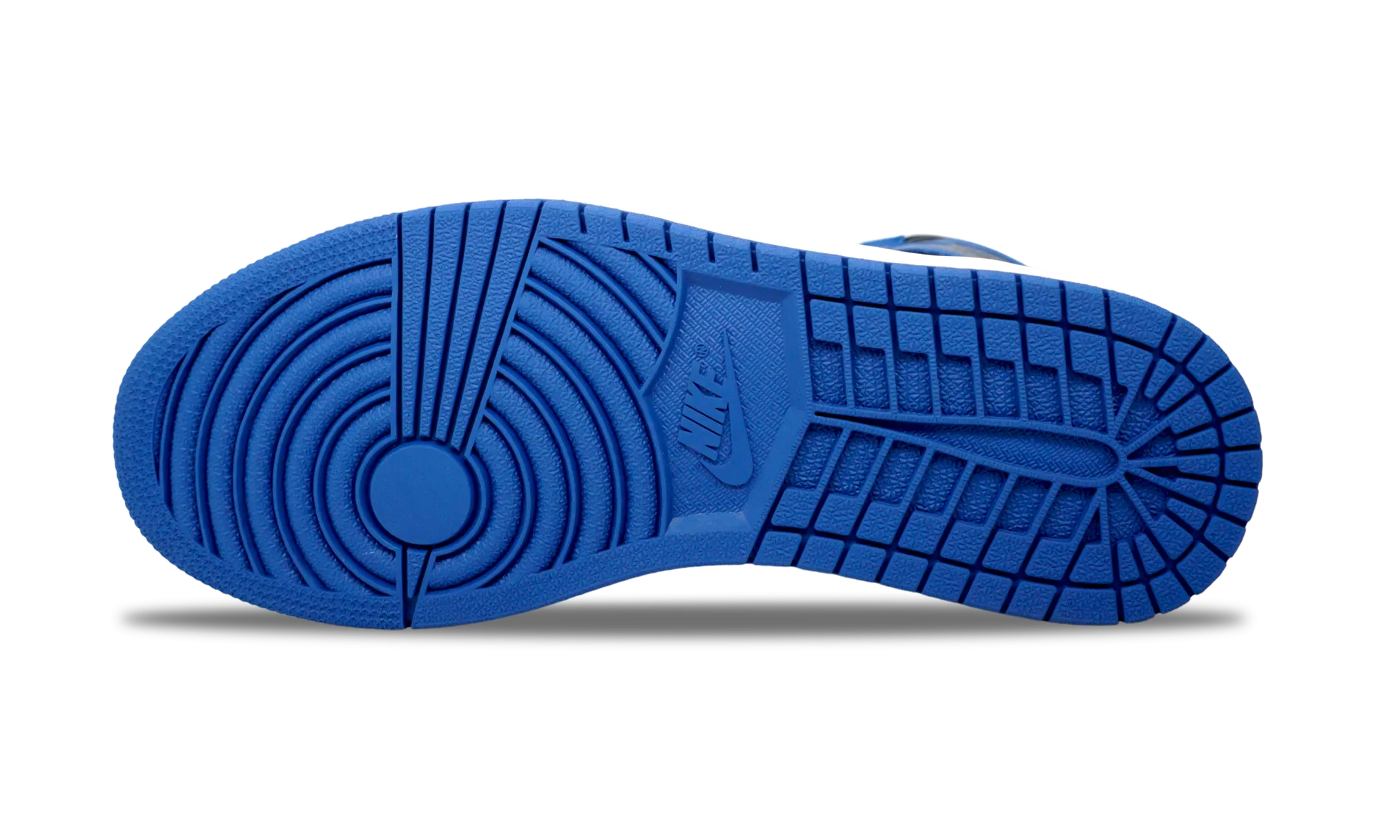 Soft   touch Pace Maker Nike Jordan 1 Retro High OG Dark Marina Blue (555088-404) Men's Size 7-12