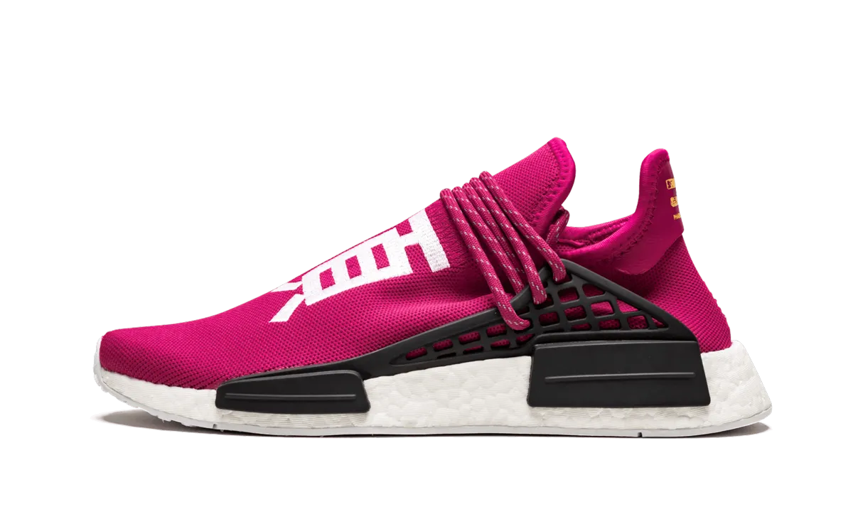 Walk Time Calm Step NMD Humanrace "Pharrell Williams - Friends and Family Shock Pink"