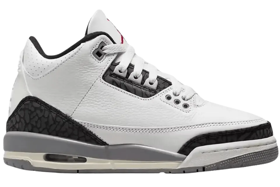 Jordan 3 Retro Cement Grey (GS) work commute
