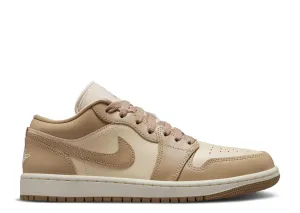 Air Jordan 1 Low Rattan Sail Desert Camo Weekend Casual Street Pic