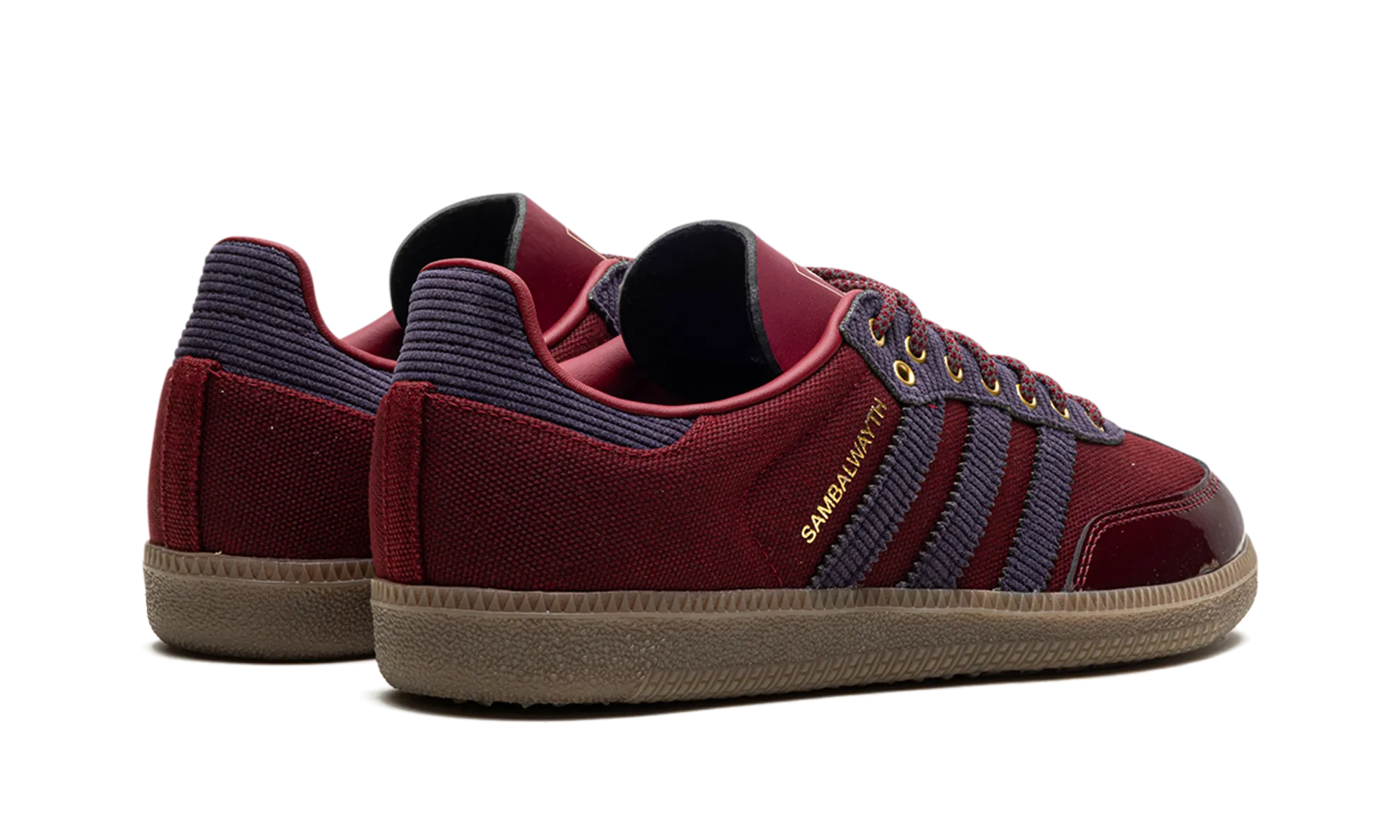 Samba "ALWAYTH - College Burgundy" Neon Bright Roll Step