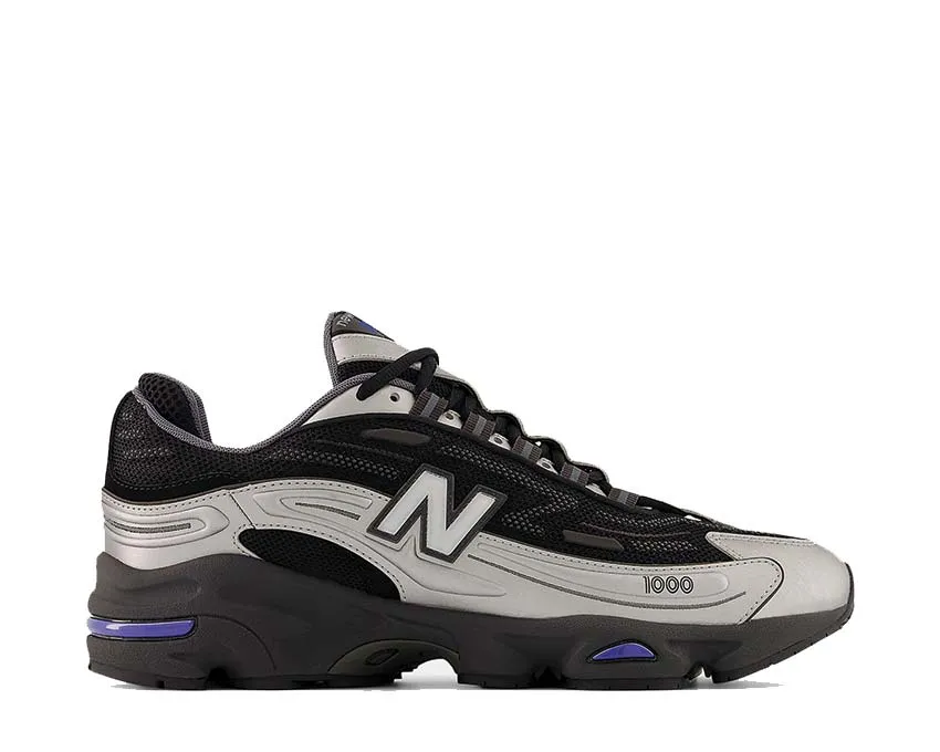 Fit And Go Port Path New Balance 1000D "Silver Black"