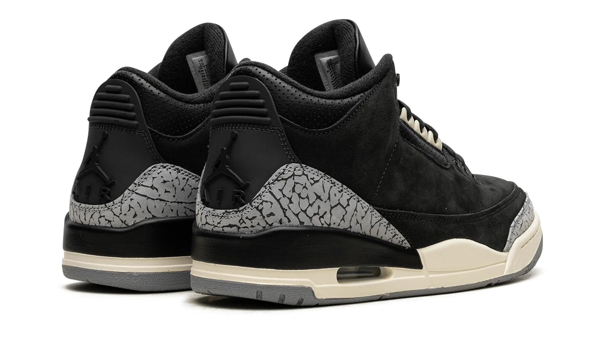 AIR JORDAN 3 WMNS "Off Noir" Cozy Support
